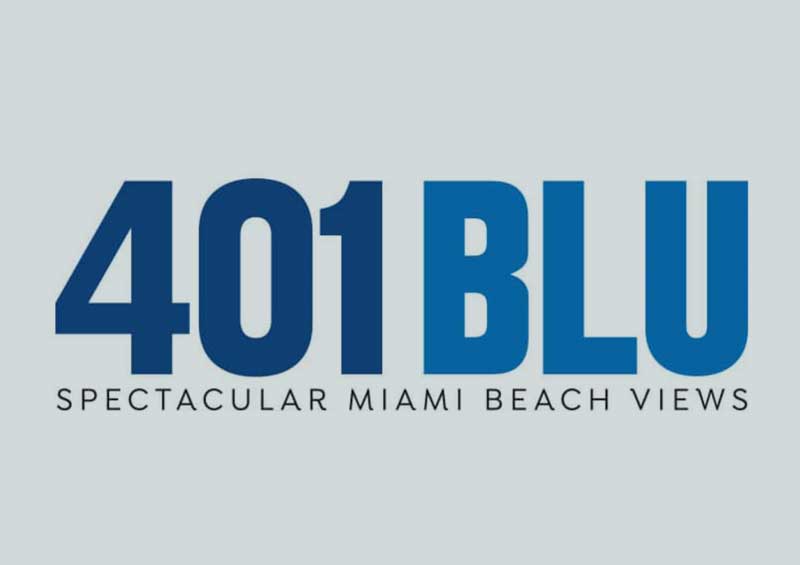 401 BLU Miami Beach Logo