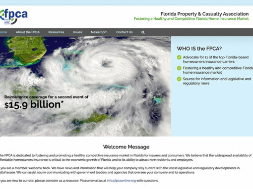 Florida Property & Casualty Association Website