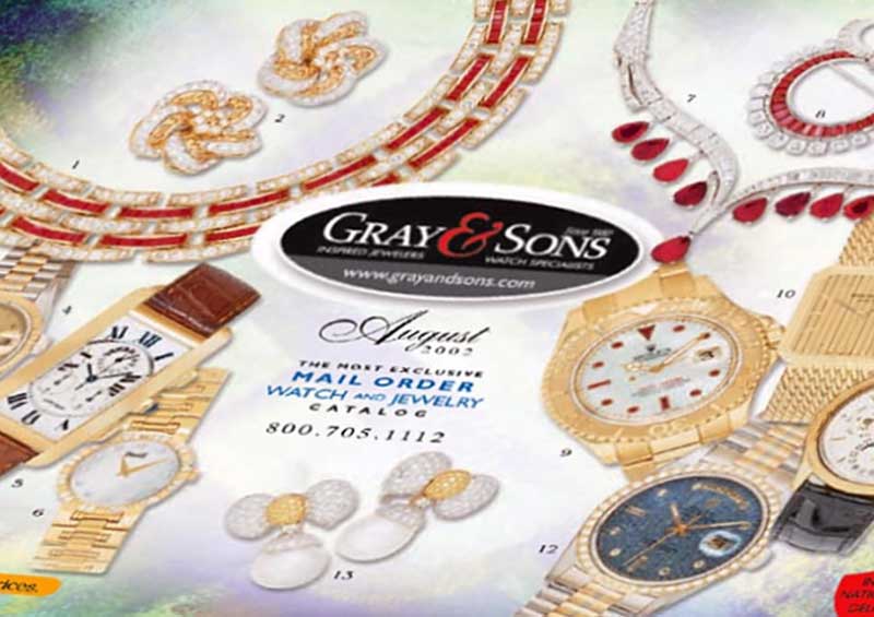 Gray & Sons Jewelry Catalog Summer