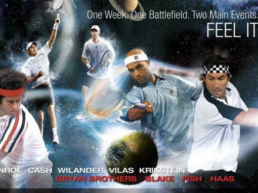 International Tennis Championships Print Ad