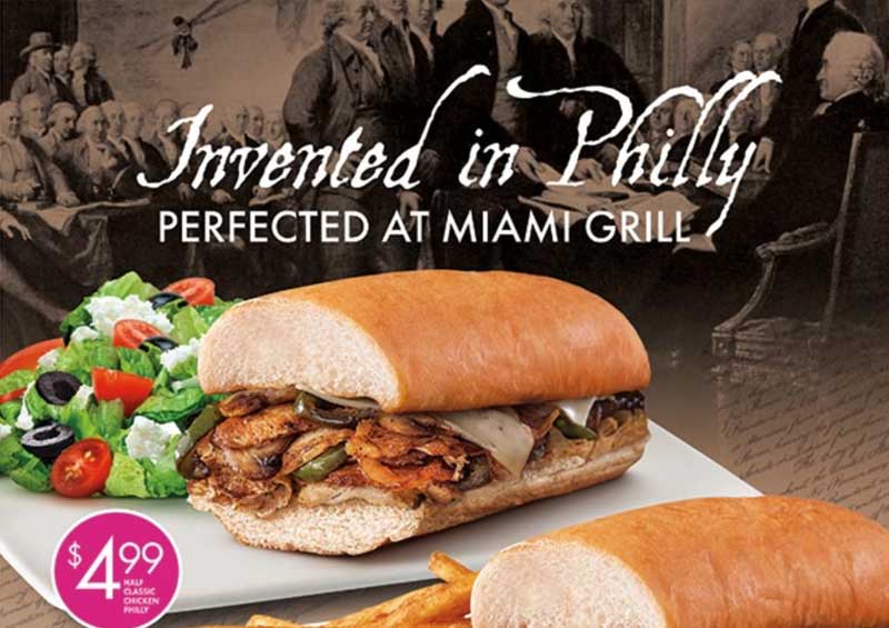 Miami Grill Cheesesteak Email