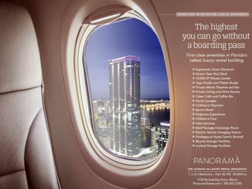 Florida East Coast Realty Panorama Tower Print Ad