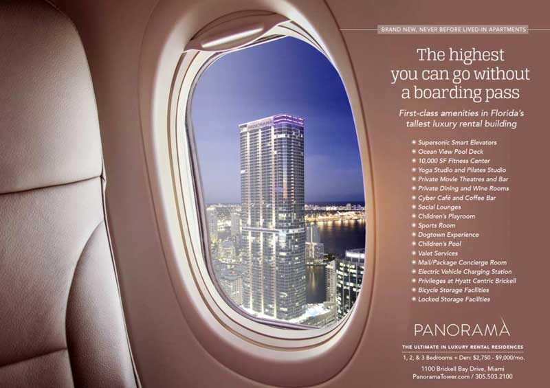 Florida East Coast Realty Panorama Tower Print Ad