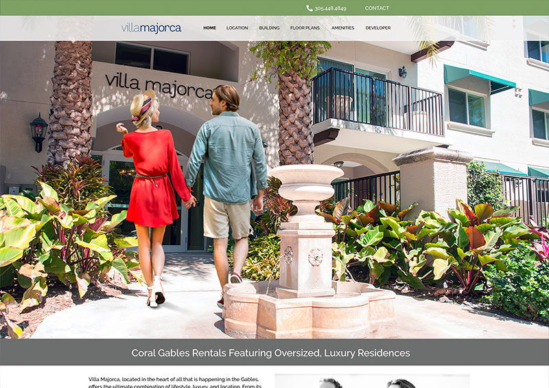 Villa Majorca Rental Apartments Website
